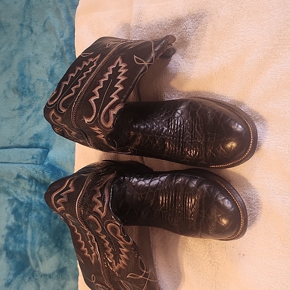 Men\'s zipper western boots main image 4